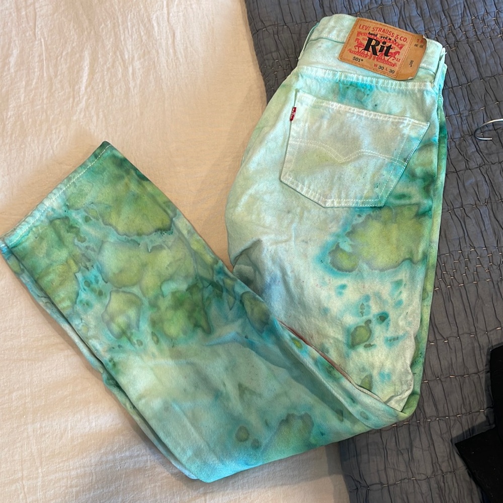 Vintage Levis X Rit collaboration jeans